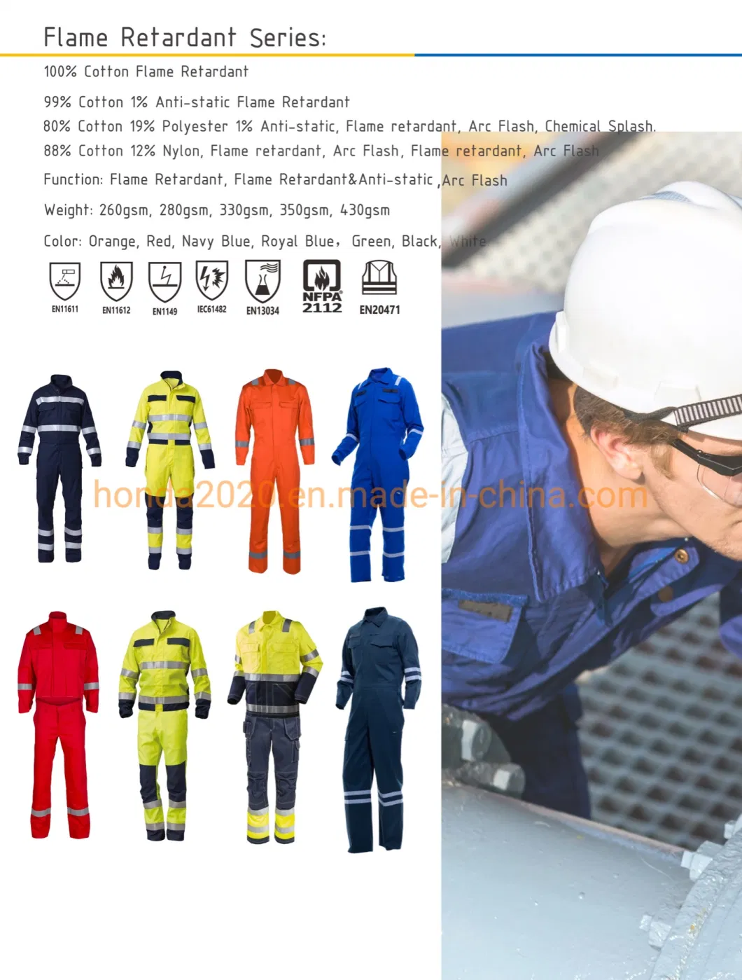 Classic Waterproof, Outdoor, Windproof Breathable Man High Visibility Reflective Popular Winter Safety Jacket Work Wear