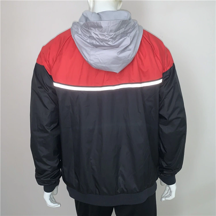 Custom Fashion Jacket Street Reflective Windbreaker