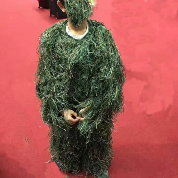 Costume Jungle Wool Costume Green Burr Hunting Wear