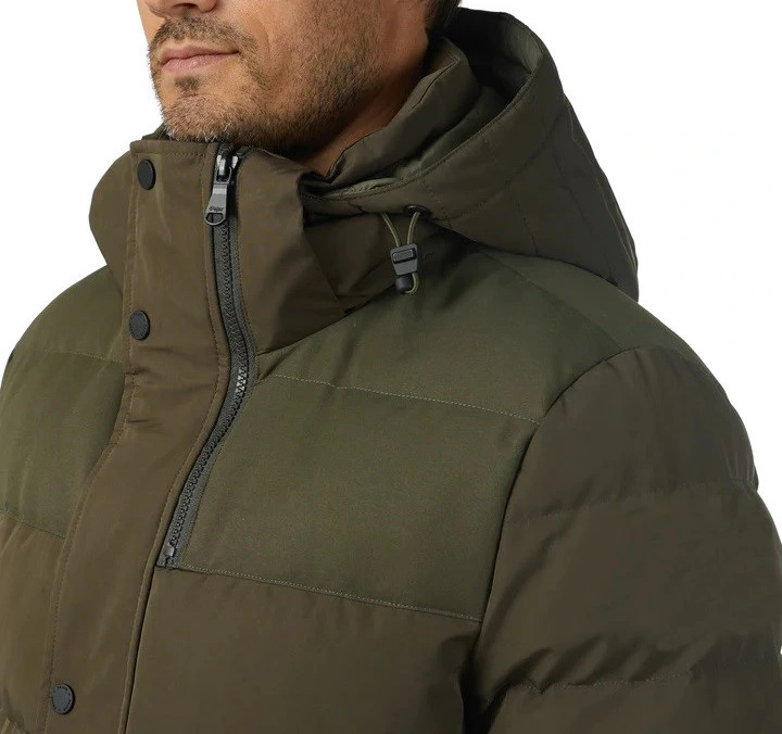 2023 Top Quality Men&prime;s Winter Short Light Weight Softshell Casual Quilted Hooded Nv-003 Detachable Down Jacket Puffer Jacket