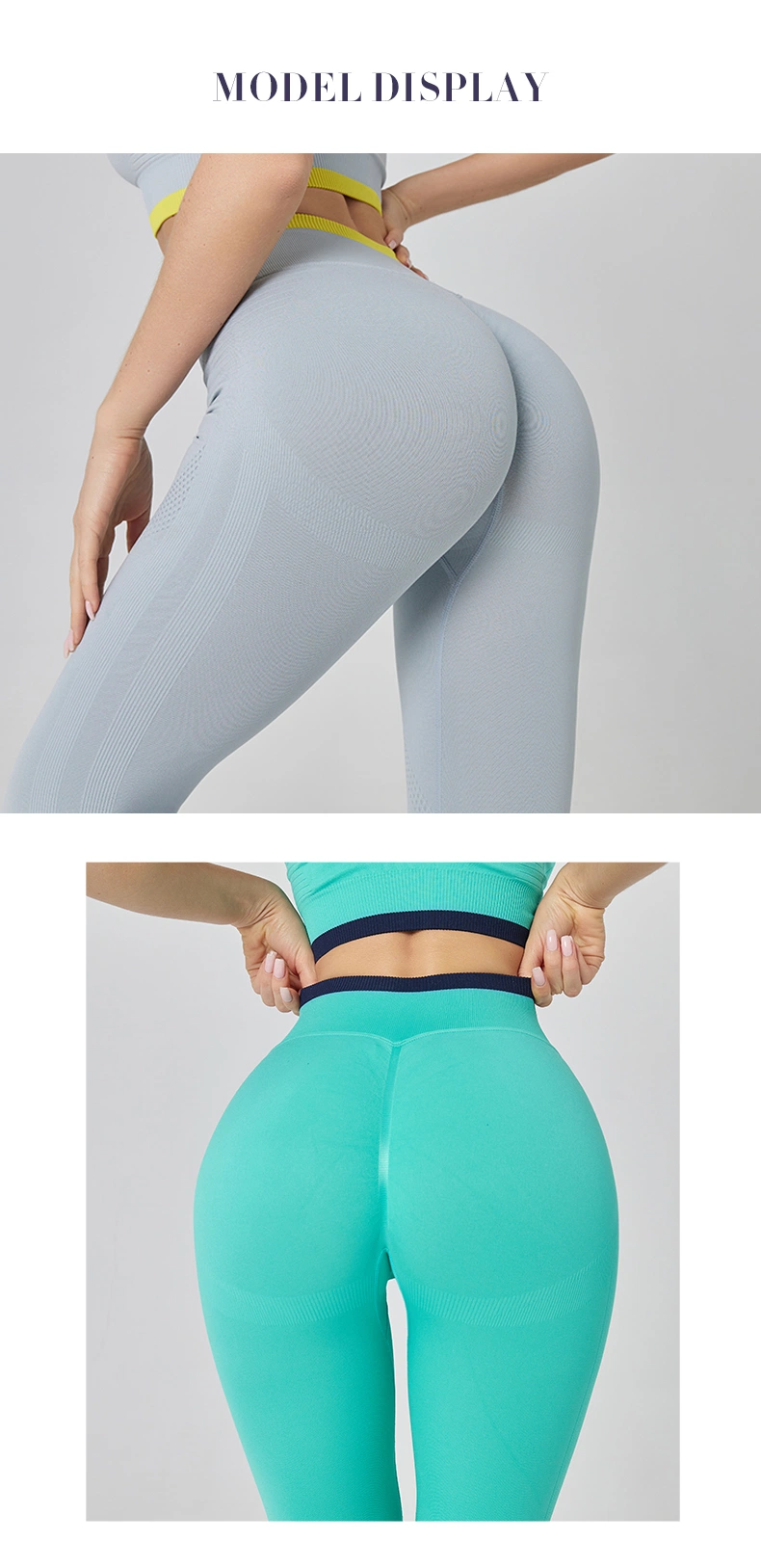 High Waist Yoga Pants Sports Gym Workout Running Leggings for Women