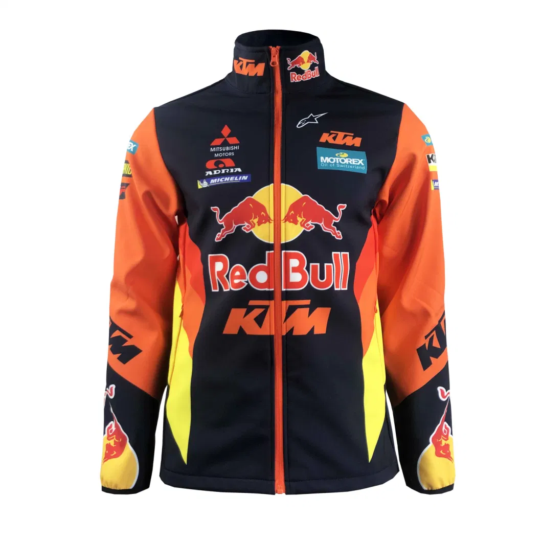 Racing Apparel Sublimation Club Clothing Staff Wear Events Softshell Jacket