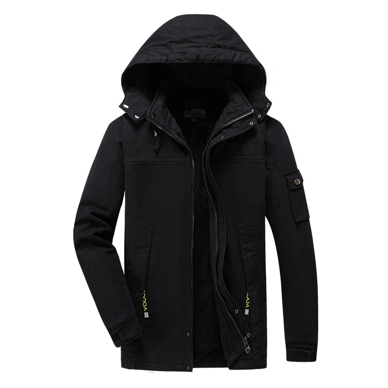 OEM Thickened Men&prime;s Jacket Pure Cotton Casual Winter Coat Men&prime;s Cotton Coat