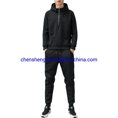 Sports Track Suit Custom 100% Polyester Training Windproof Mens Jogging Wear for Outdoor Game Workout Casual