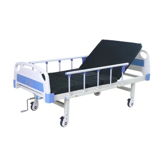 Manual Medical Bed Mattress Firm Hospital Bed for Home